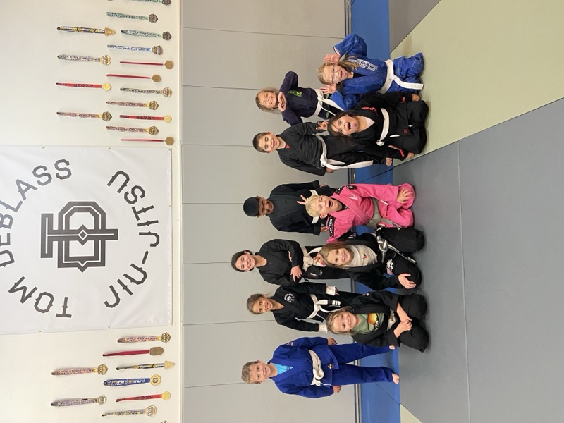 Kids Jiu Jitsu training